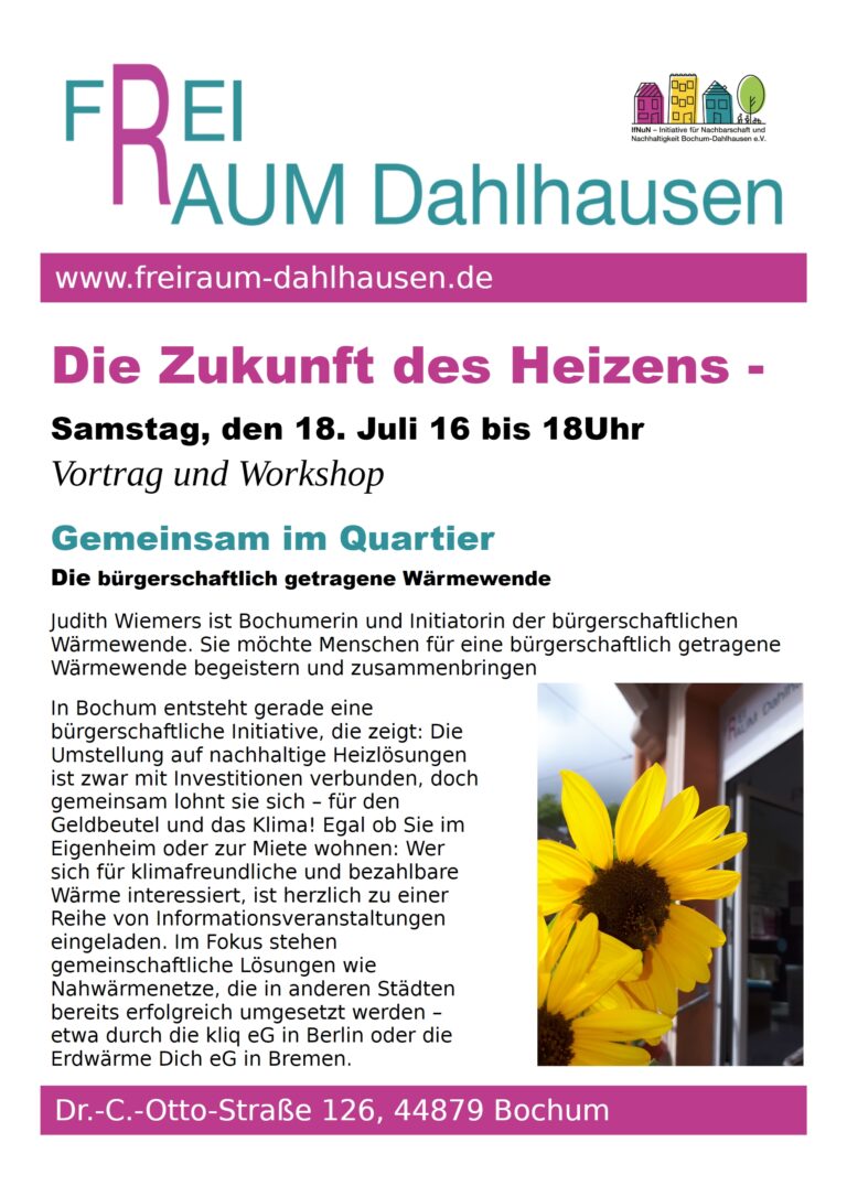 Zukunft des Heizens